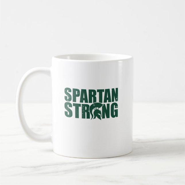 Spartan Strong, träna träning på träningshyllor Kaffemugg (Vänster)