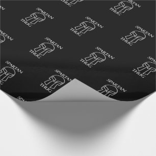 Spartan Thug - Glossy Wrapping Papper, 30 x 6 tum Presentpapper