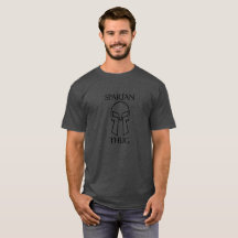 Spartan Thug - Manar Basic Mörk T-Shirt