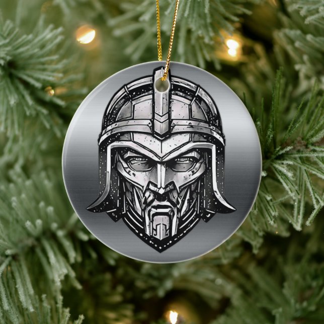 Spartan Valor: Metallic Warrior Ornament (Träd)