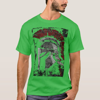 Spartan Warrior Helmet T Shirt