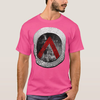 Spartan Warrior Lambda Shield T Shirt