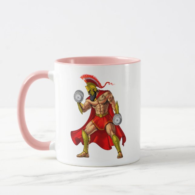 Spartan Warrior Weightlifting Mugg (Vänster)