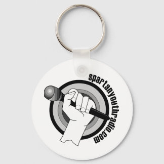 Spartan Youth Radio's Iconic Logotyp Nyckelring