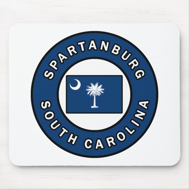 Spartanburg South Carolina Musmatta (Framsidan)