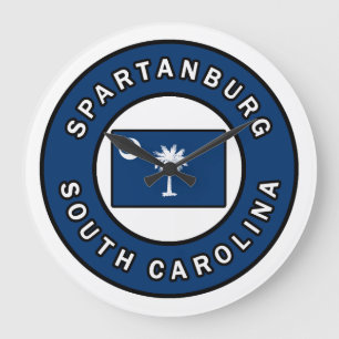 Spartanburg South Carolina Stor Klocka