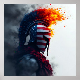 Spartansk anda poster
