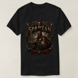 Spartansk elitkrigares t-shirt