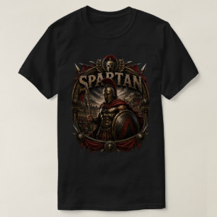 Spartansk elitkrigares t-shirt