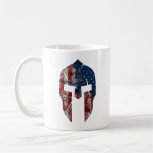 Spartansk grymtningstilamerikan kaffemugg