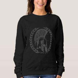 Spartansk hjälm Grekisk gladiator krigare tränings T Shirt