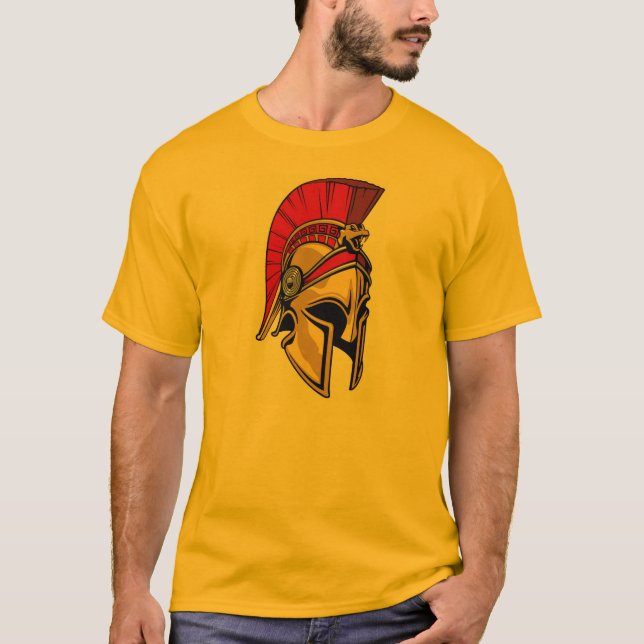 SPARTANSK HJÄLM T-SHIRT (Framsida)