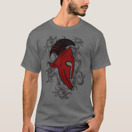 Spartansk hjälm t shirt