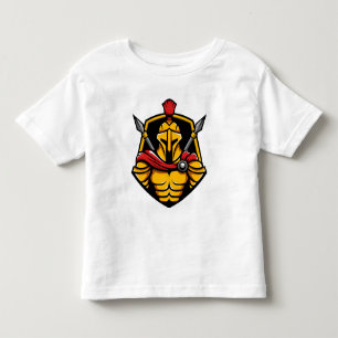 Spartansk krigarbarn t-shirt