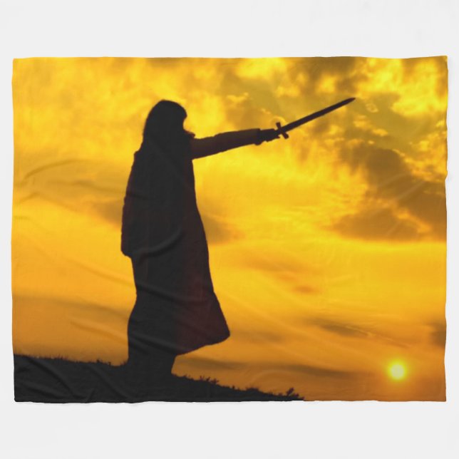 SPARTANSK KRIGARE FLEECEFILT (Framsidan (Horisontell))