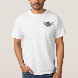 Spartansk krigare korsad svärdT-tröja T-shirt