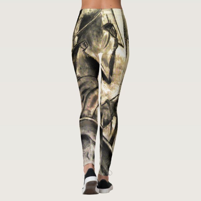 Spartansk krigare leggings (Baksida)