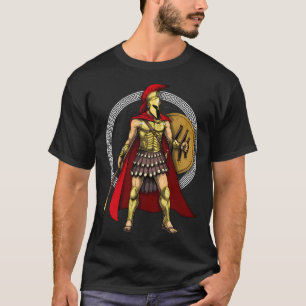 Spartansk krigare t shirt