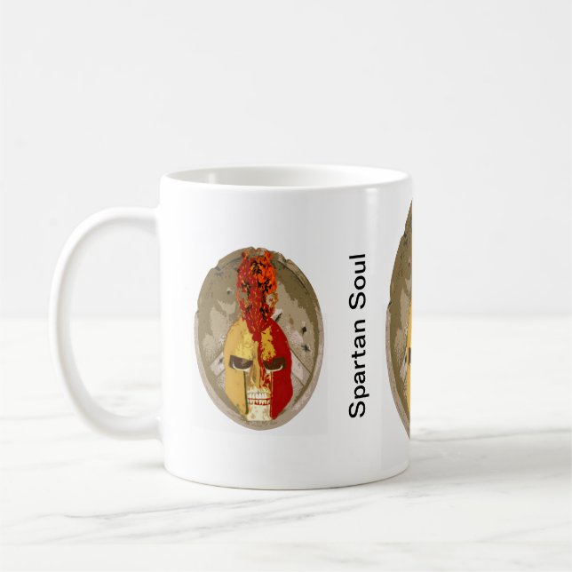 Spartansk Soulmugg Kaffemugg (Vänster)