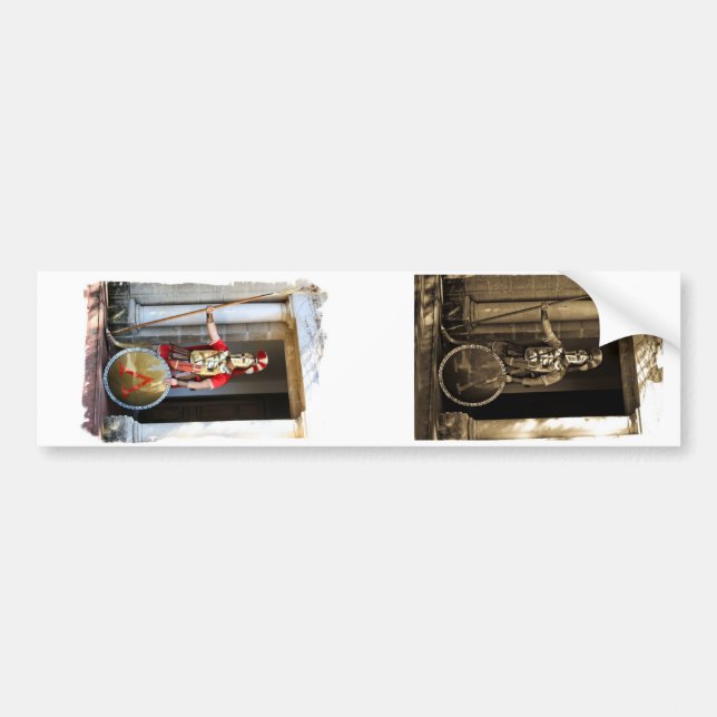 spartanska klistermärkear bildekal (Framsidan)