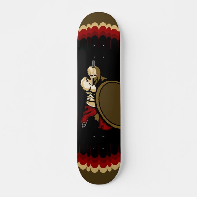 SpartanSkateboard Skateboard Bräda 20,5 Cm (Framsida)