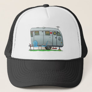 Spartanskt camparesläp RV Truckerkeps