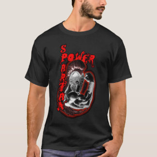 Spartanskt driva tee shirt