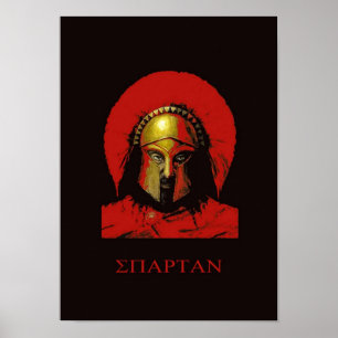 Spartanskt Poster