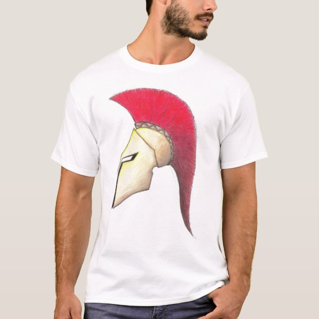 Spartanskt T Shirt (Framsida)