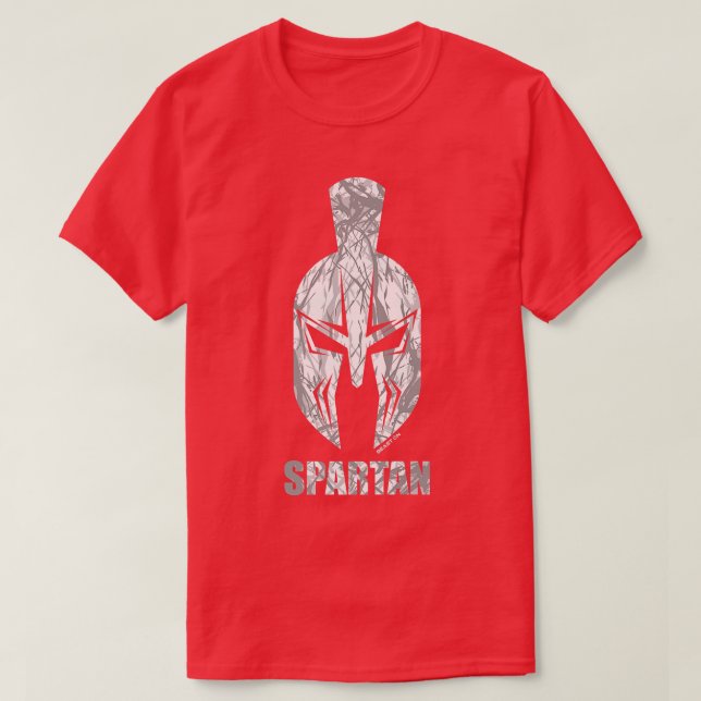 SpartanSpartan HelmetGym Motivation Fitness Say T Shirt (Design framsida)