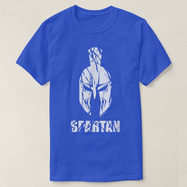 SpartanSpartan HelmetGym Motivation Fitness Say T Shirt (Design framsida)