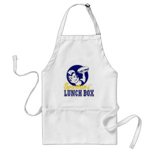 Spartanss lunch boxas förklädet förkläde