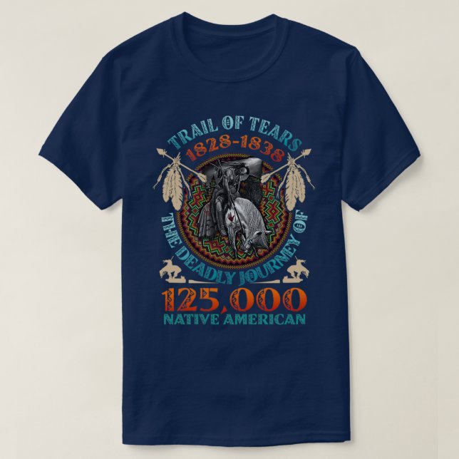 Spårväg tårar 1828 1838 t shirt (Design framsida)