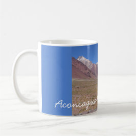 Spårväg till Aconcagua-berget, Argentina Kaffemugg