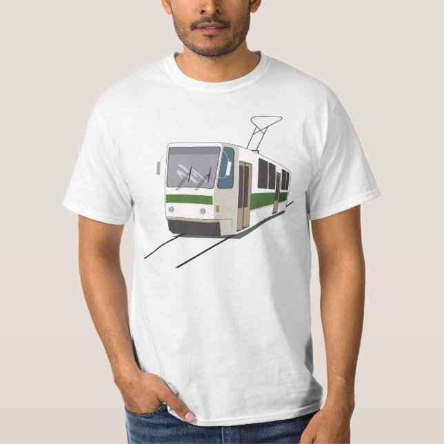 spårvagn tee shirt (Framsida)