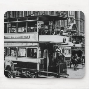 Spårvagnar i Manchester, c.1900 Musmatta