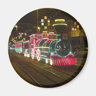 Spårvagntåg - Blackpool belysningmagnet Magnet