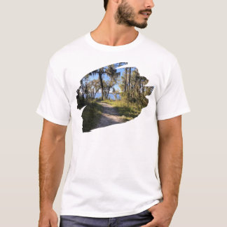 Spårvatten vid floden t shirt