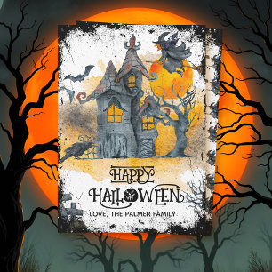 Sparvhus Gott Halloween Julkort