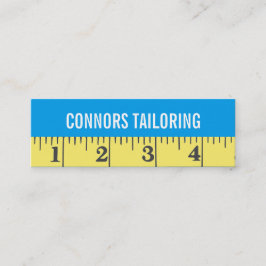 Spårvidd för mätning av bandsytning mini visitkort