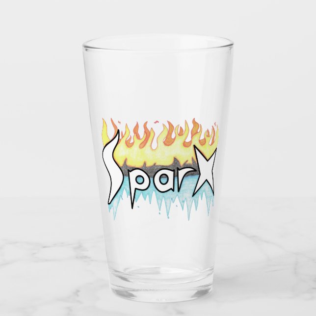 SparX Drinking Glass Glaskopp (Framsida)