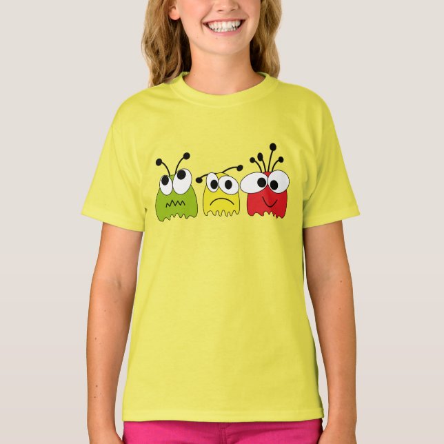Spassige Tierchen T Shirt (Framsida)