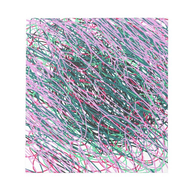 Spastiskt garn anteckningsblock (Framsida)