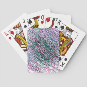 Spastiskt garn casinokort