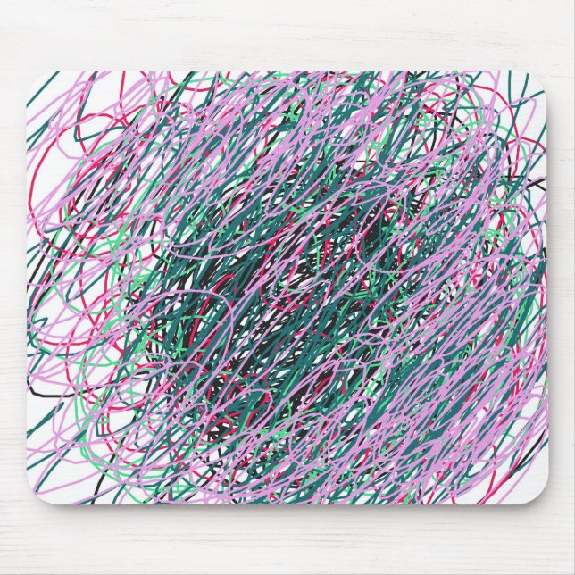 Spastiskt garn musmatta (Framsidan)