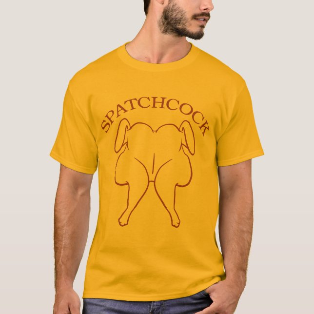 Spatchcock höna tee (Framsida)