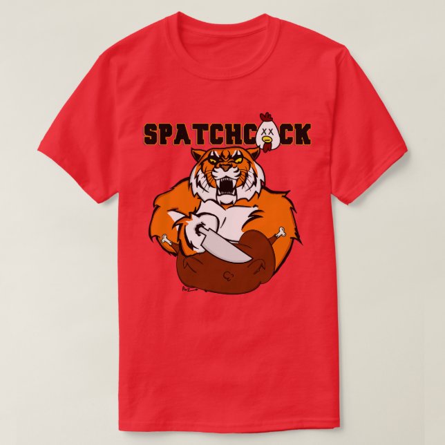 Spatchcock T Shirt (Design framsida)