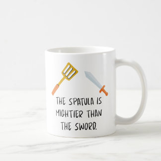 Spatula är mycket starkare än Sword Kaffemugg