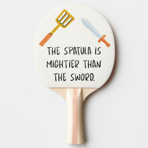 Spatula är mycket starkare än Sword Pingisracket