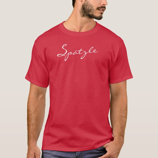 Spätzle T Shirt (Framsida)